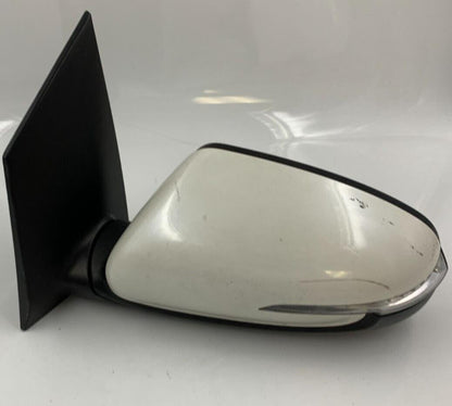 2014-2017 Kia Forte Driver Side View Power Door Mirror White OEM B04B10031