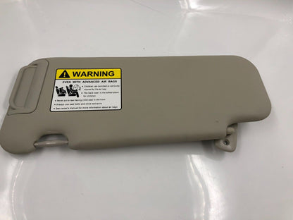 2014-2016 Mazda 6 Passenger Sun Visor Sunvisor Gray Illumination OEM C01B10081