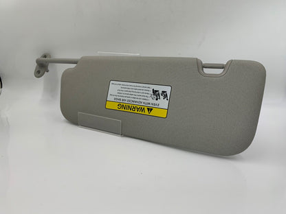 2014-2016 Kia Forte Passenger Sun Visor Sunvisor Gray OEM D03B45087