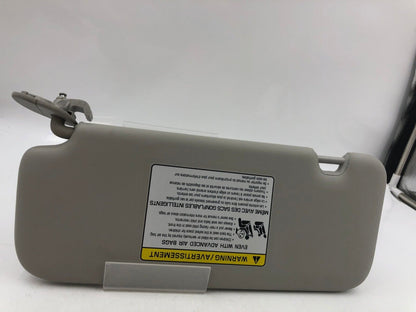 2019-2021 Kia Forte Passenger Sun Visor Sunvisor Gray OEM D03B45090