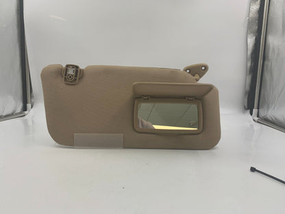 2003-2005 Subaru Forester Passenger Sun Visor Sunvisor Tan OEM C02B25084