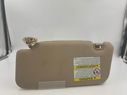 2003-2005 Subaru Forester Passenger Sun Visor Sunvisor Tan OEM C02B25084