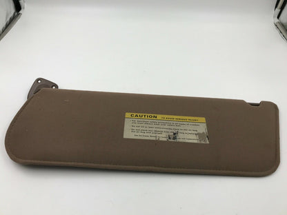 1987-1996 Ford F150 Passenger Sun Visor Sunvisor Brown OEM B04B18050