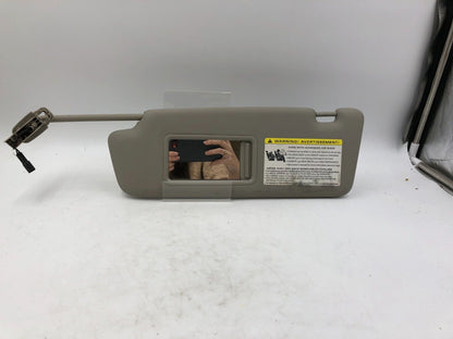 2009-2012 Audi Q5 Driver Sun Visor Sunvisor Illumination Gray OEM C03B38020