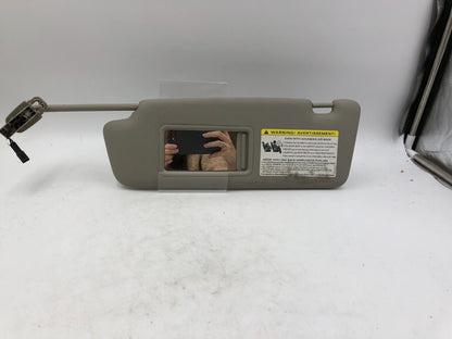 2009-2012 Audi Q5 Driver Sun Visor Sunvisor Illumination Gray OEM C03B38020