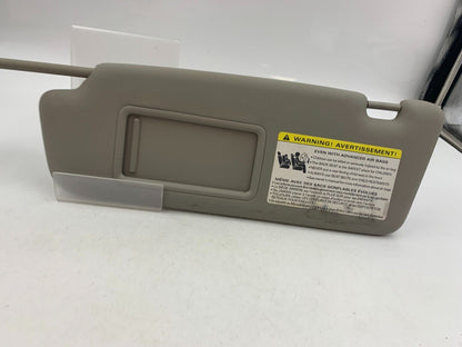 2009-2012 Audi Q5 Driver Sun Visor Sunvisor Illumination Gray OEM C03B38020