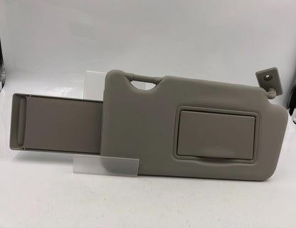 2012-2015 Nissan Versa Passenger Sun Visor Sunvisor Gray OEM G01B21057