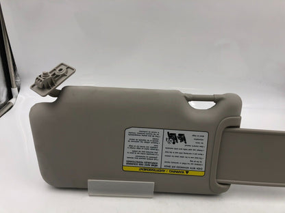 2012-2015 Nissan Versa Passenger Sun Visor Sunvisor Gray OEM G01B21057