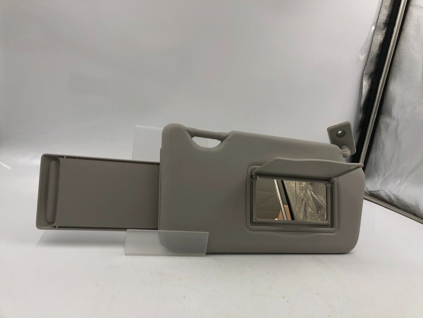 2012-2015 Nissan Versa Passenger Sun Visor Sunvisor Gray OEM G01B21057