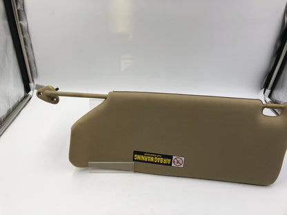 2006-2010 Honda Odyssey Passenger Sun Visor Sunvisor Brown Illuminated G01B47057