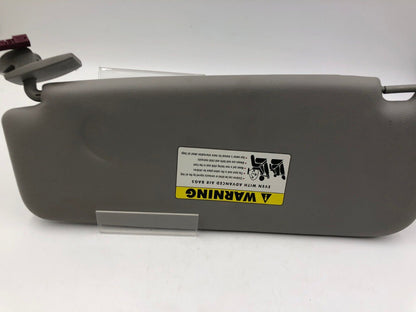 2008-2010 BMW 528i Passenger Sun Visor Sunvisor Gray Illuminated OEM G01B08056