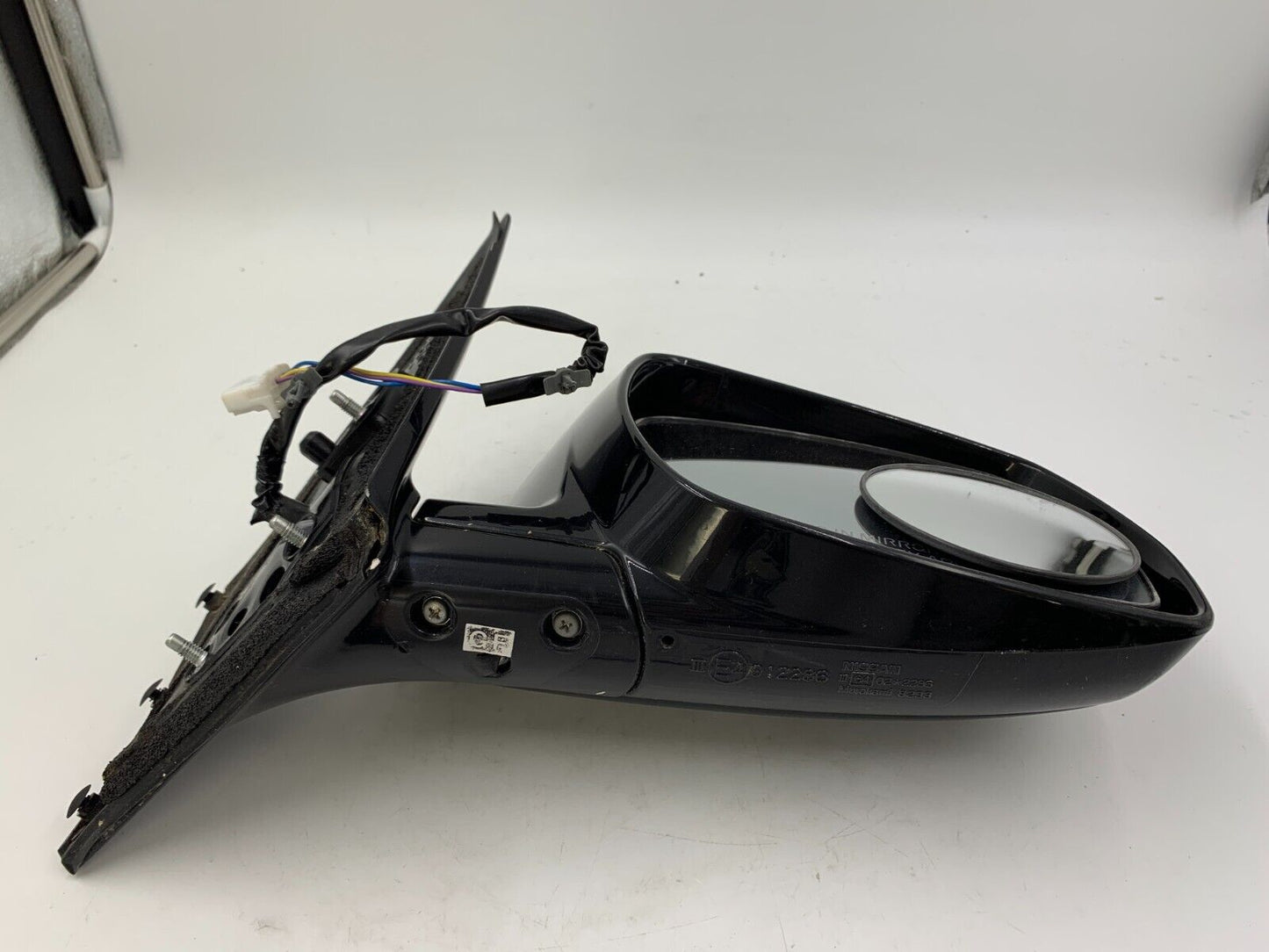 2005-2007 Nissan Murano Passenger Side View Power Door Mirror Black B01B15039