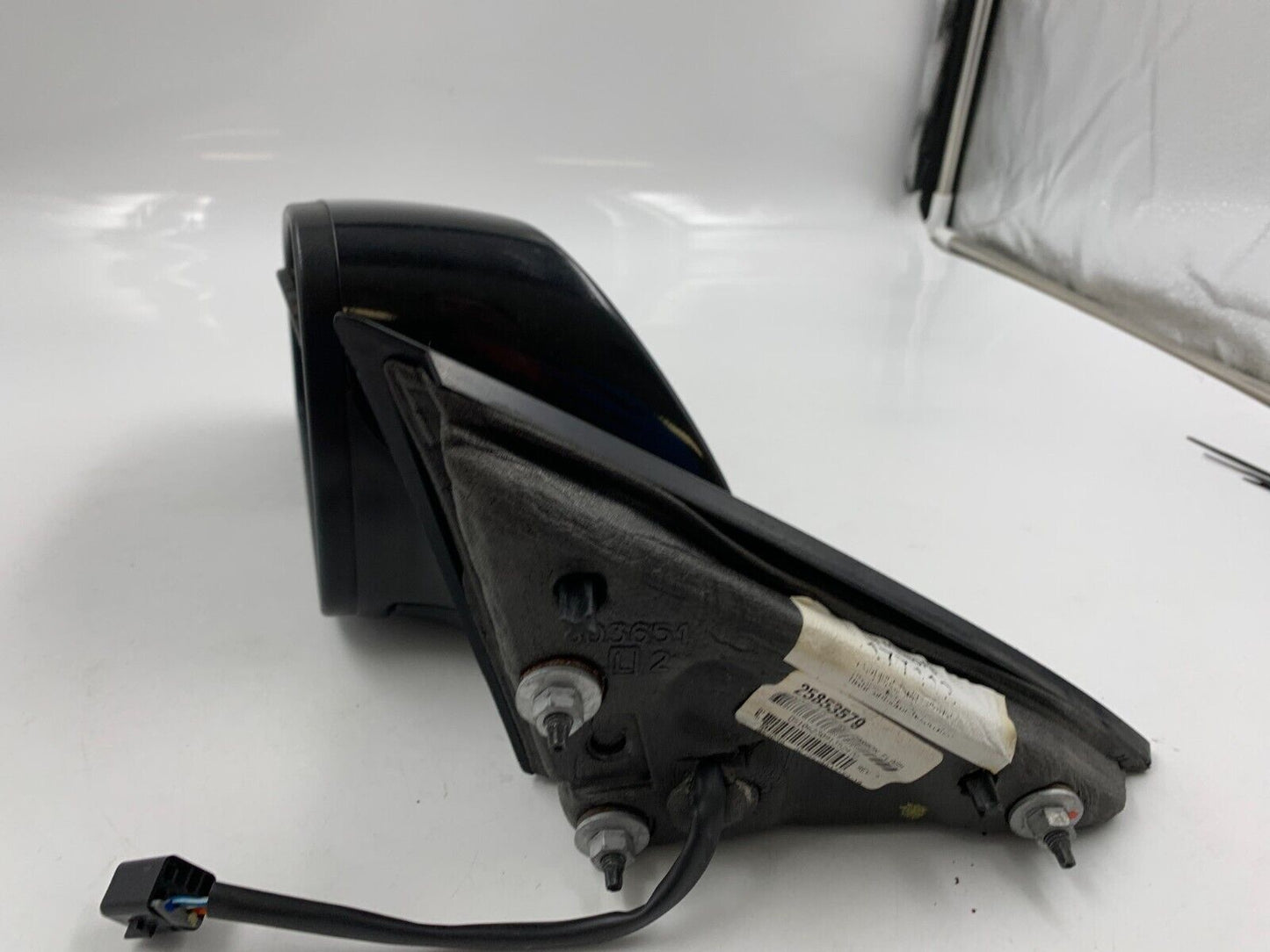 2008-2012 Chevrolet Malibu Driver Power Door Mirror Black NO MIRROR D03B49081