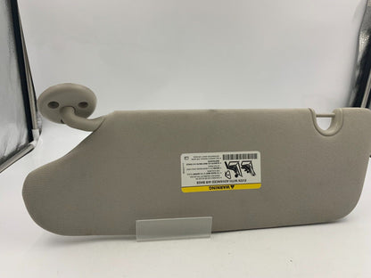 2011-2020 Dodge Caravan Passenger Sun Visor Sunvisor Gray OEM C02B39034