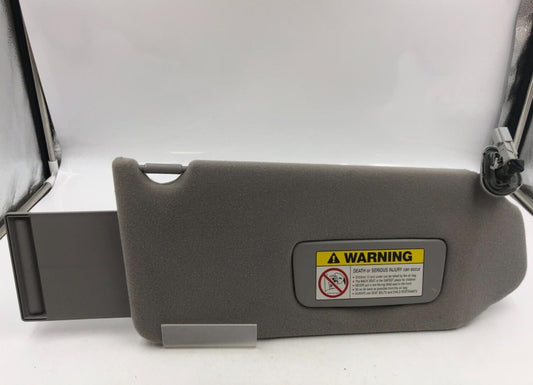 2003-2004 Honda Pilot Passenger Sun Visor Sunvisor Illuminated Gray D01B29081