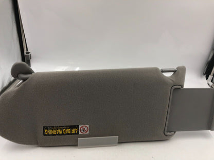 2003-2004 Honda Pilot Passenger Sun Visor Sunvisor Illuminated Gray D01B29081