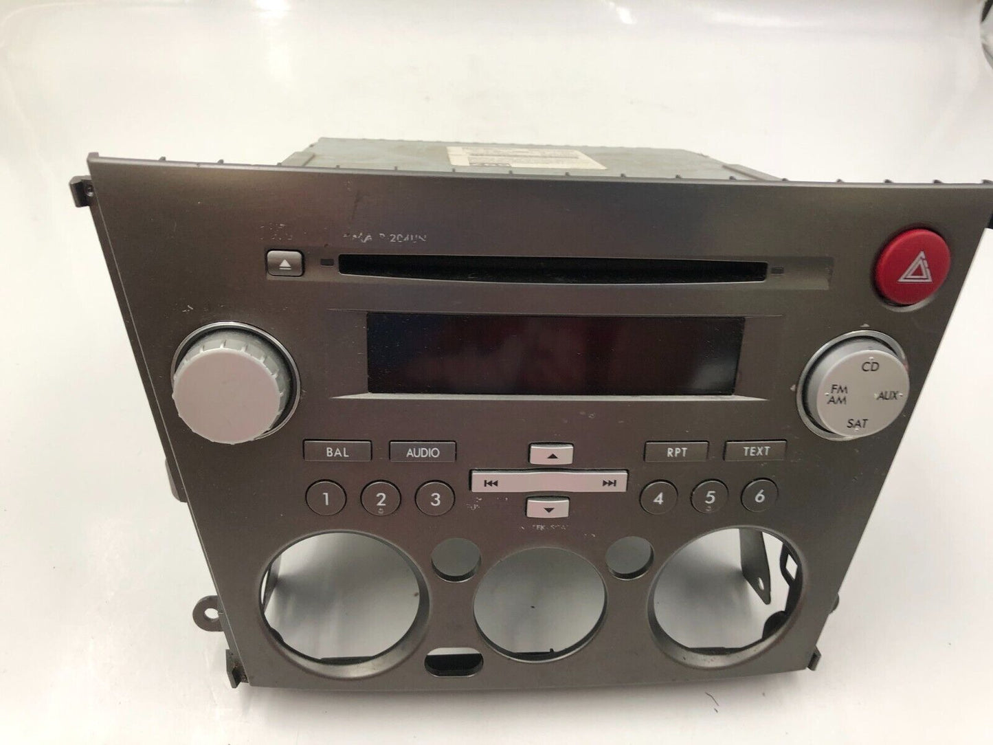 2007-2009 Subaru Legacy AM FM CD Player Radio Receiver OEM C03B01022