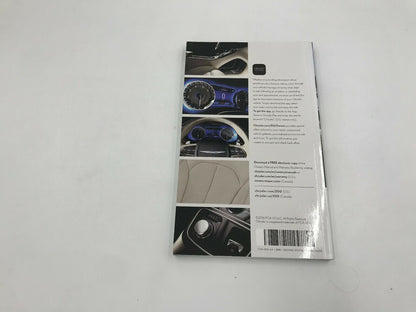 2017 Chrysler 200 Owners Manual with Case OEM C03B29042