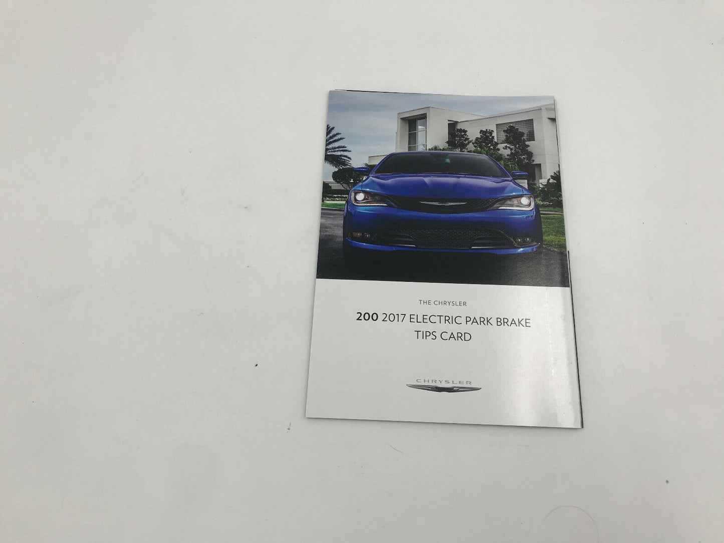 2017 Chrysler 200 Owners Manual with Case OEM C03B29042