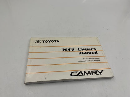 2002 Toyota Camry Owners Manual OEM E02B26026