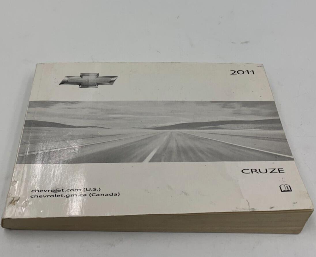 2011 Chevrolet Cruze Owners Manual OEM F01B29082