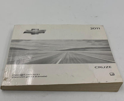 2011 Chevrolet Cruze Owners Manual OEM F01B29082