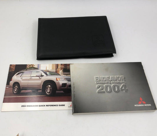 2004 Mitsubishi Endeavor Owners Manual Set with Case OEM C04B69010