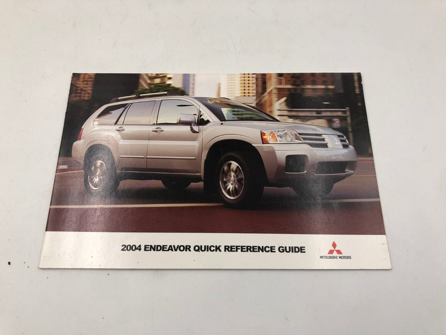 2004 Mitsubishi Endeavor Owners Manual Set with Case OEM C04B69010