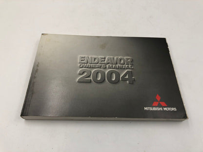 2004 Mitsubishi Endeavor Owners Manual Set with Case OEM C04B69010