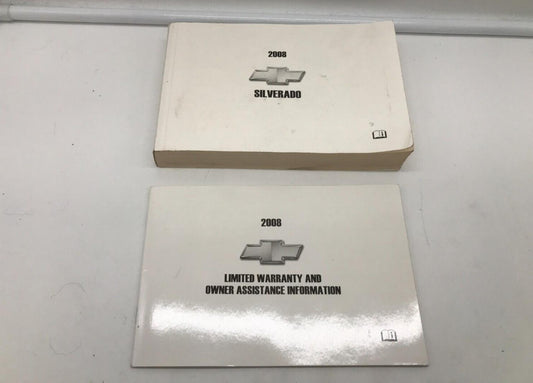 2008 Chevrolet Silverado 1500 Owners Manual Set OEM F01B50021