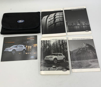 2013 Ford Explorer Owners Manual Set with Case OEM D01B68003