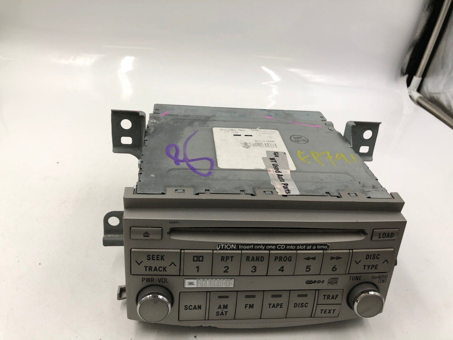 2005-2007 Toyota Avalon Radio AM FM CD Player Receiver OEM A02B06035