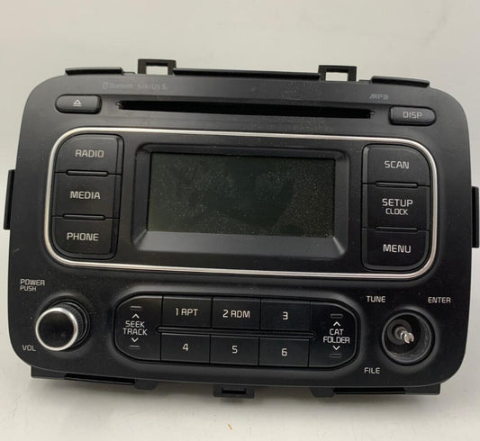 2014-2017 Kia Rondo AM FM CD Player Radio Receiver OEM A01B07055