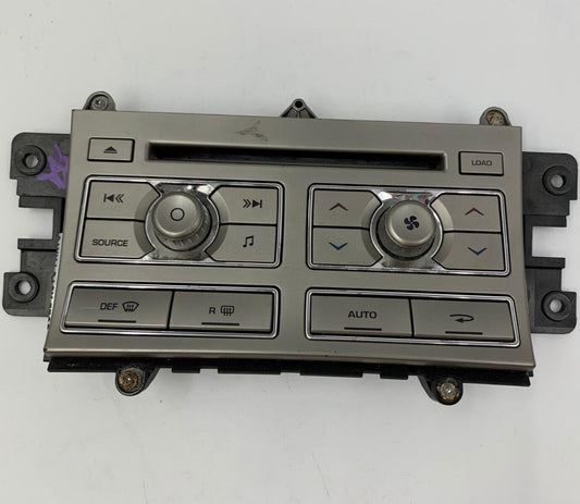 2009-2011 Jaguar XF Radio Player & Climate Control Control Panel OEM B01B01058