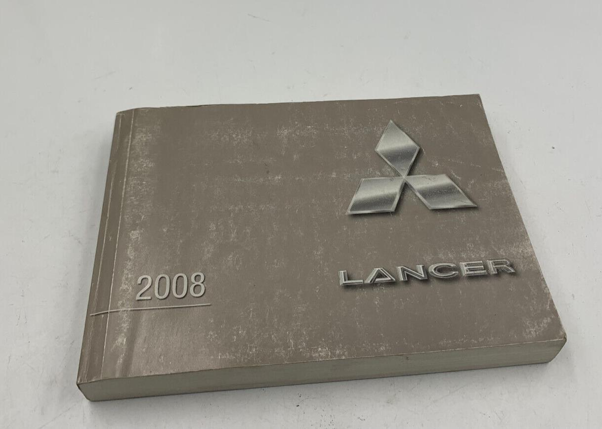 2008 Mitsubishi Lancer Owners Manual Handbook OEM D01B37024