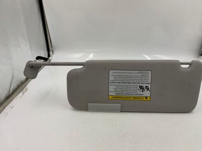 2015-2019 Hyundai Sonata Passenger Sun Visor Sunvisor Gray Illuminated B03B49026