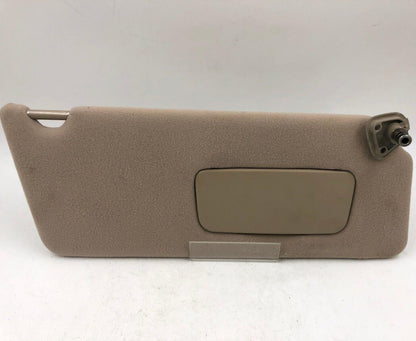 2002-2004 Toyota Camry Passenger Sun Visor Sunvisor Beige OEM D04B08008