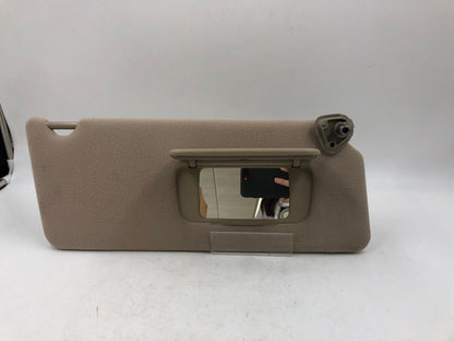 2002-2004 Toyota Camry Passenger Sun Visor Sunvisor Beige OEM D04B08008