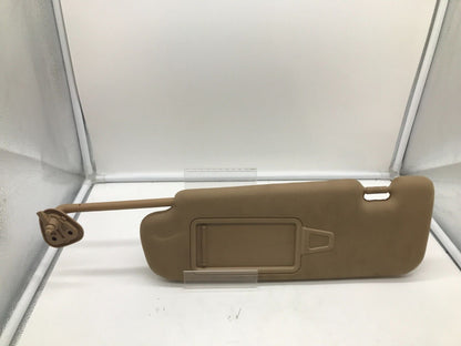 2011-2014 Hyundai Sonata Driver Sun Visor Sunvisor Beige OEM A01B50031