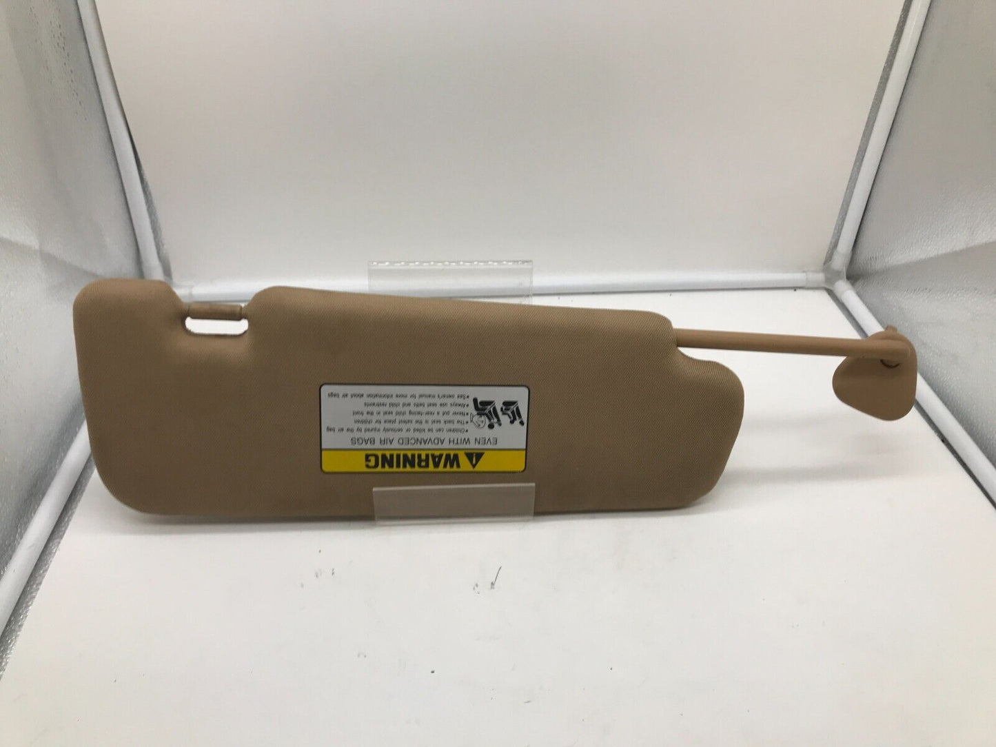 2011-2014 Hyundai Sonata Driver Sun Visor Sunvisor Beige OEM A01B50031