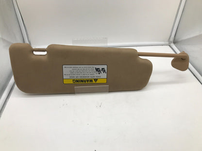 2011-2014 Hyundai Sonata Driver Sun Visor Sunvisor Beige OEM A01B50031