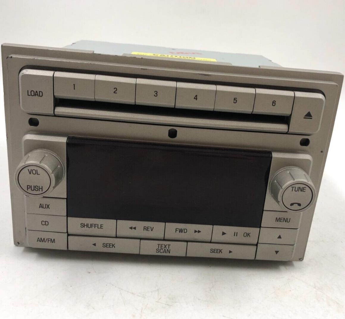 2009 Lincoln MKZ Radio AM FM CD Radio Receiver OEM C02B60005