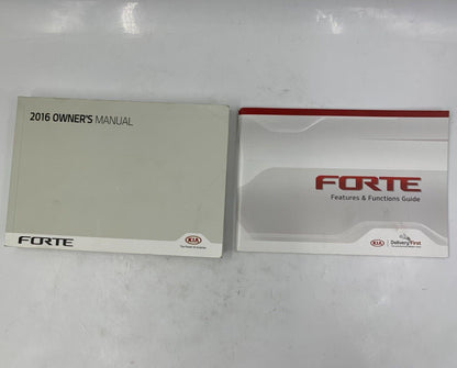 2016 Kia Forte Owners Manual Set OEM D04B12038