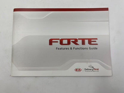 2016 Kia Forte Owners Manual Set OEM D04B12038