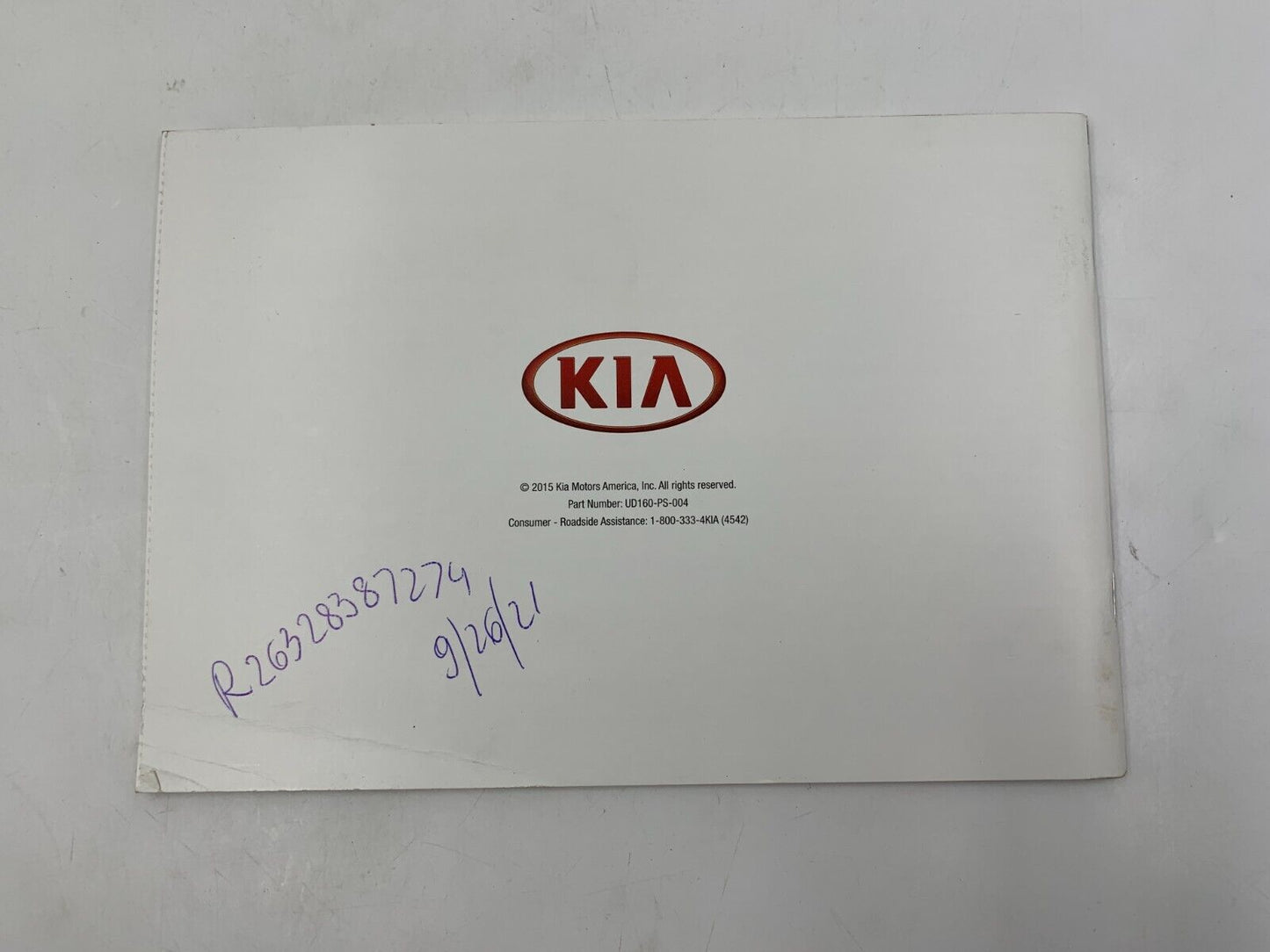 2016 Kia Forte Owners Manual Set OEM D04B12038