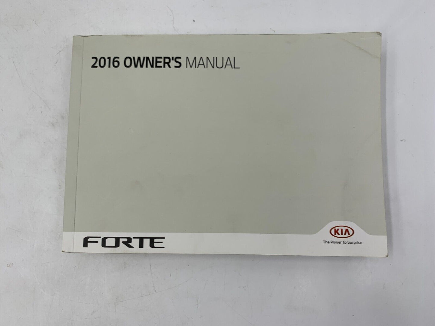 2016 Kia Forte Owners Manual Set OEM D04B12038