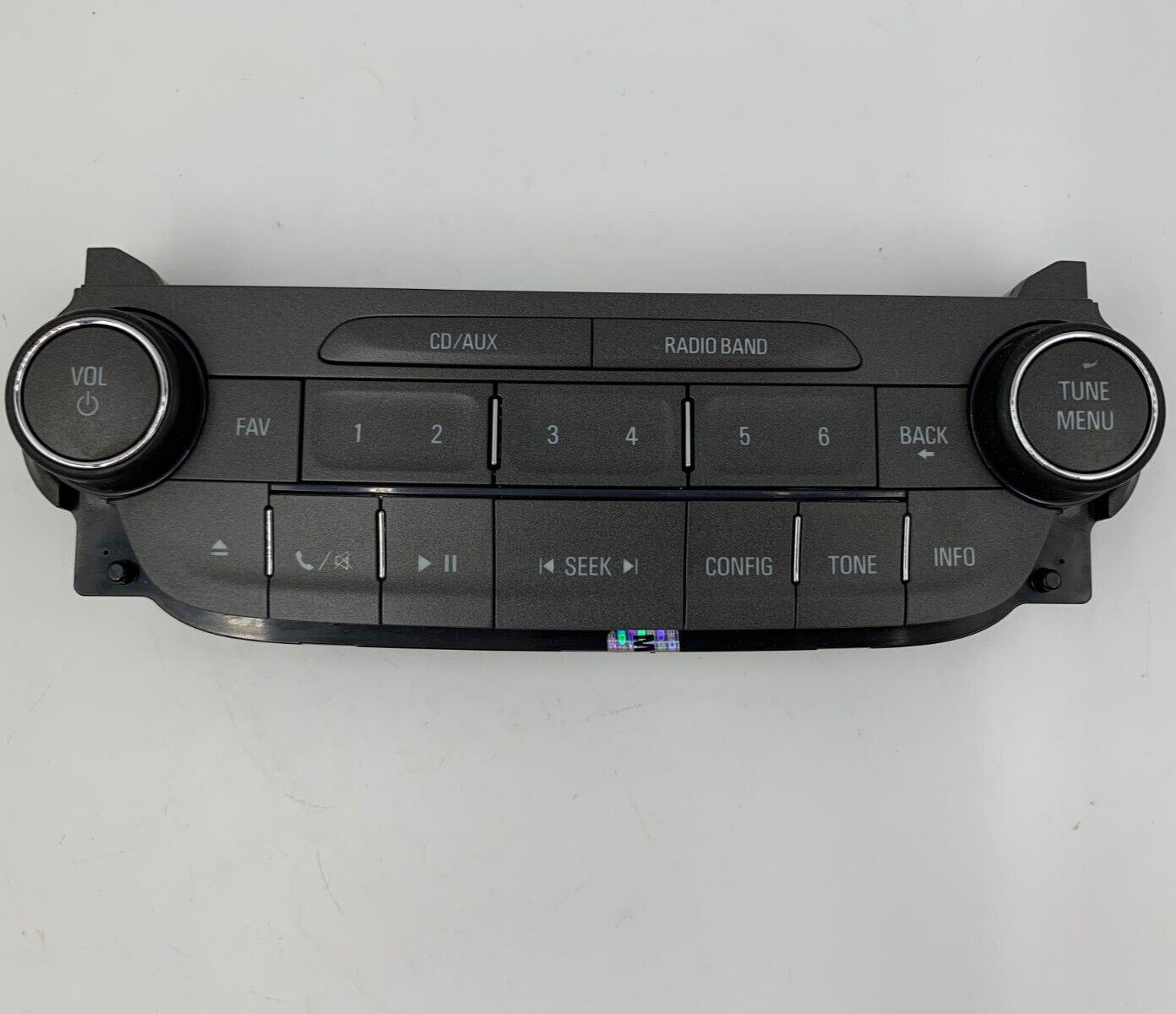 2013 Chevrolet Malibu AM FM CD Player Radio Front Faceplate OEM C04B34024