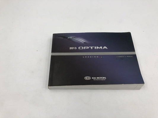 2013 Kia Optima Owners Manual OEM C04B26076