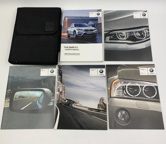 2017 BMW X1 Owners Manual Set with Case OEM E04B43035