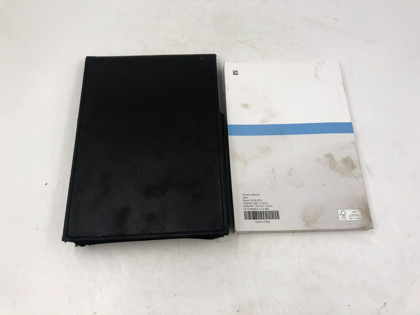 2014 Volkswagen Jetta Owners Manual Handbook Set with Case OEM A01B36031